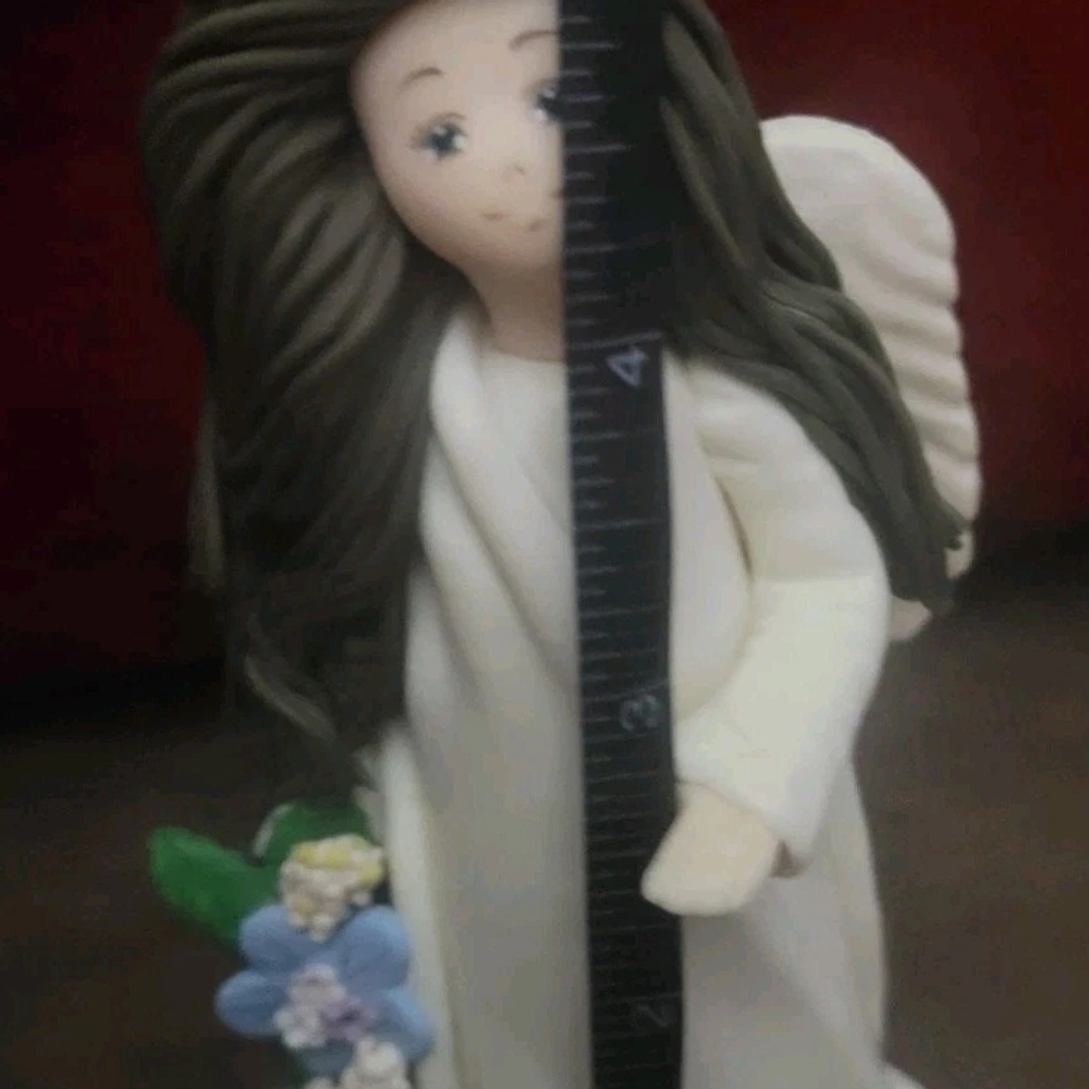 Vtg 3 Angels of Friendship Collection Textured Detailed Hand-painted Figurines - Picture 11 of 15